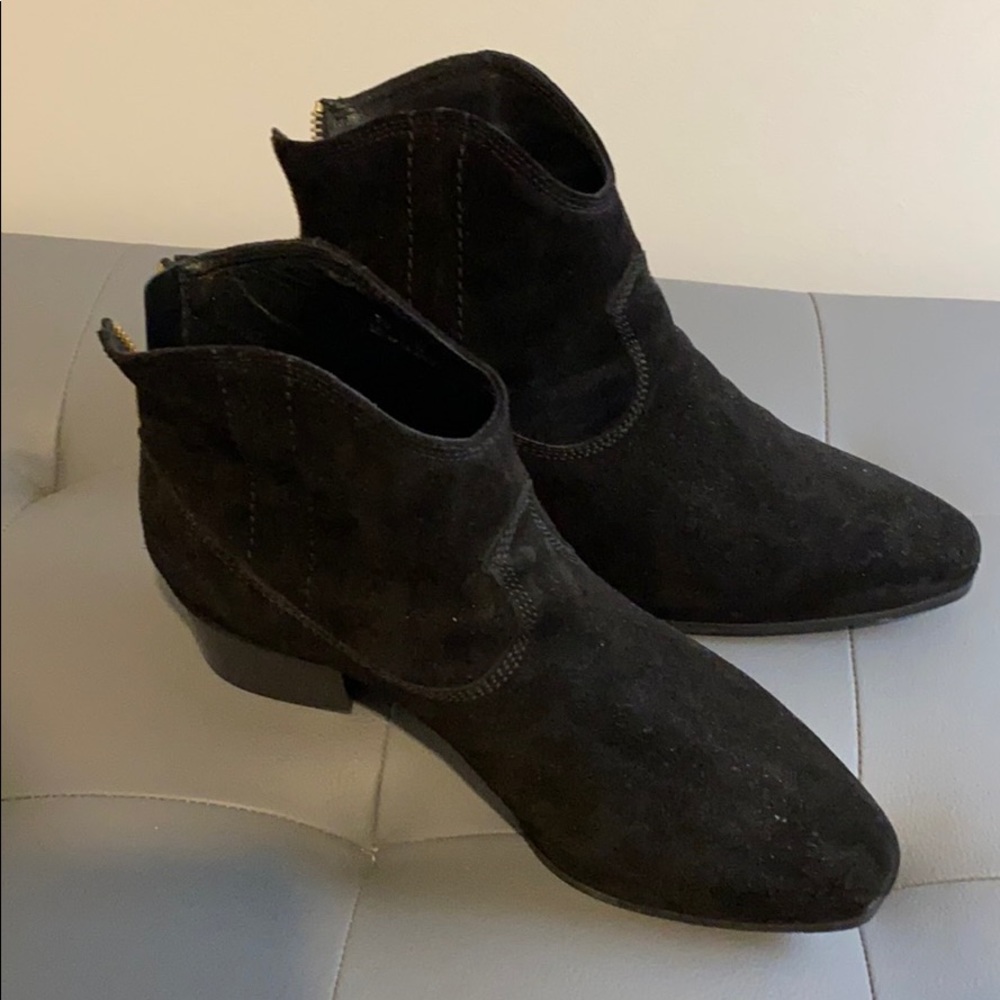 Italian SAS short heeled boot